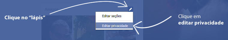 Como deixar a sua lista de amigos invisível no facebook