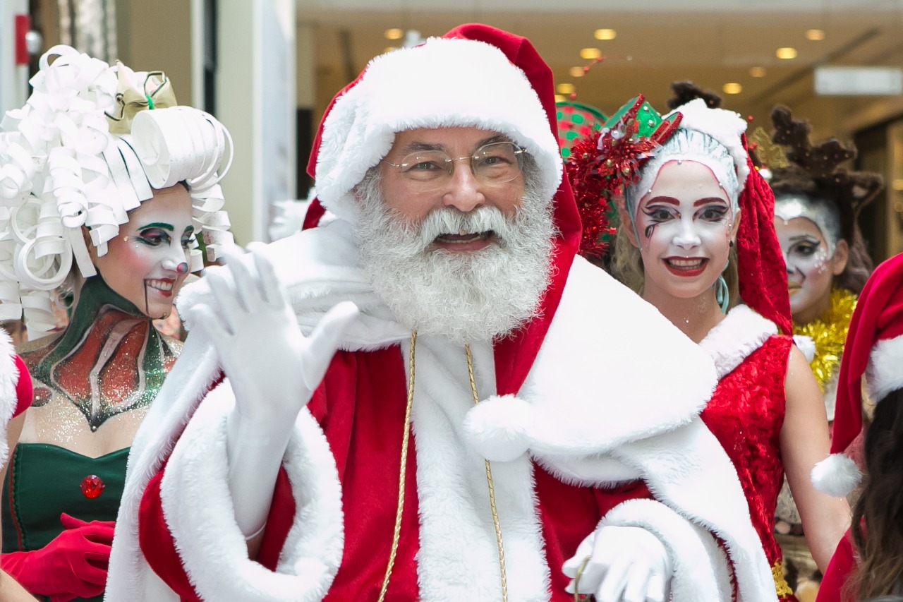 Papai Noel no Shopping Iguatemi