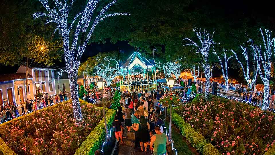 fotos natal em santana de parnaiba praca 14 de novembro